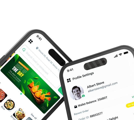 App screens